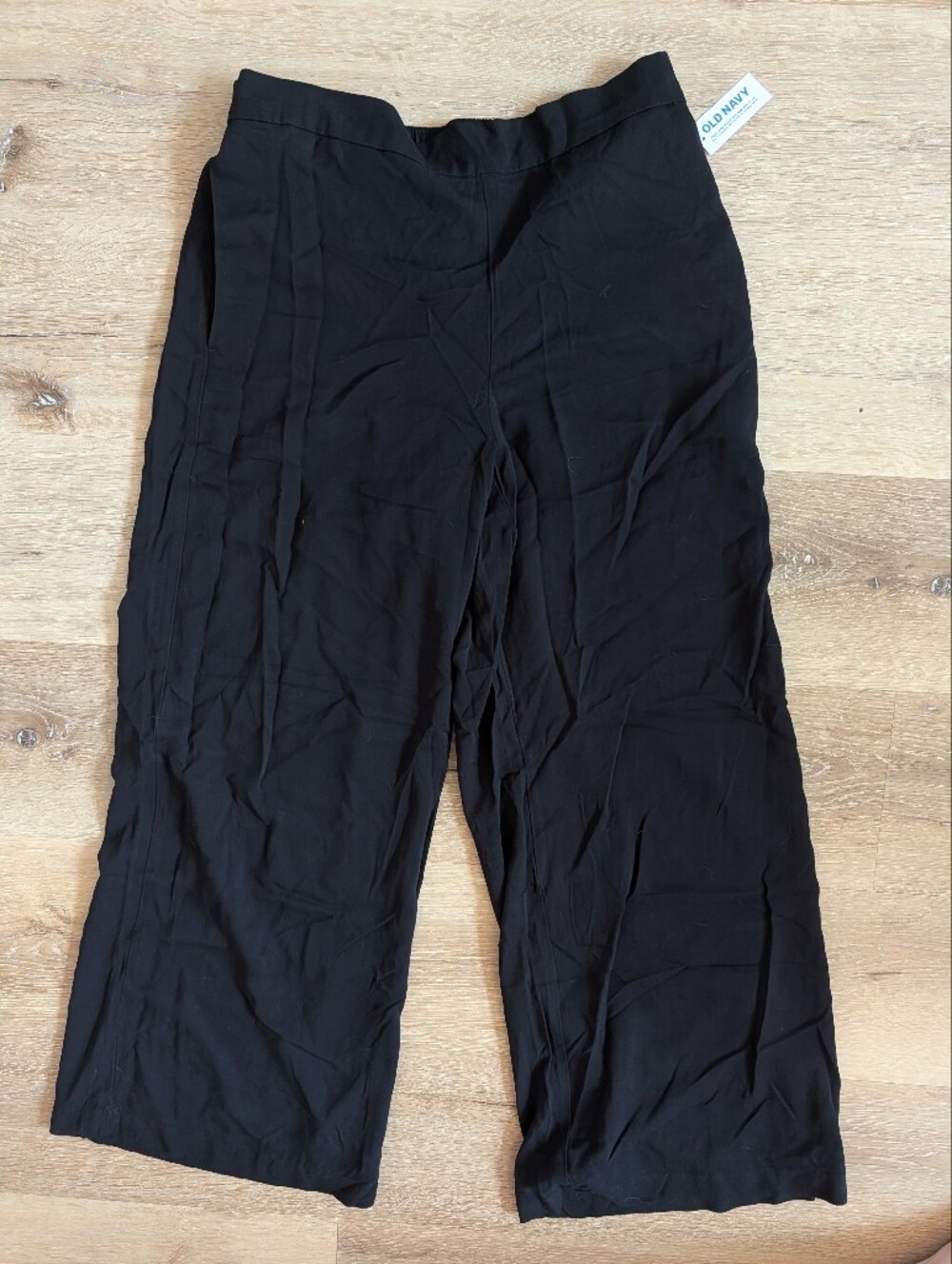 Old Navy Black Wide-Leg Pants